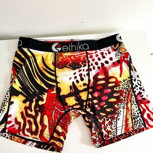 Ethika Boxer Brief Mid / Multi color Tiger print / US mens Medium